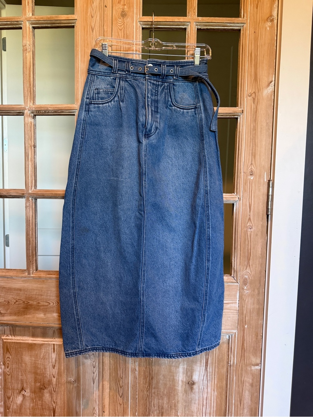 Pilcro Denim Skirt